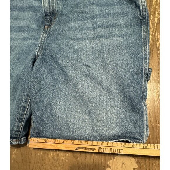 Cotton On Mens Super Baggy Jort Shorts Denim Jeans 90s Y2k Skater Punk Grunge - Picture 3 of 9